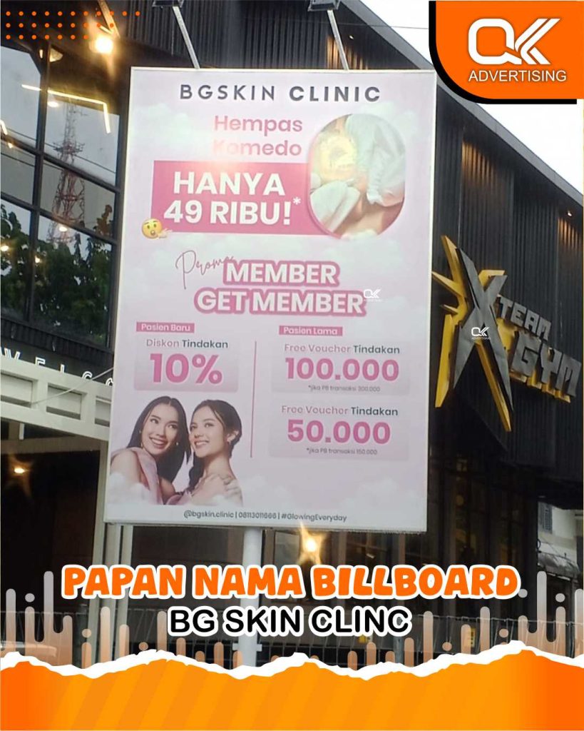BG SKIN CLINIC-BILLBOARD