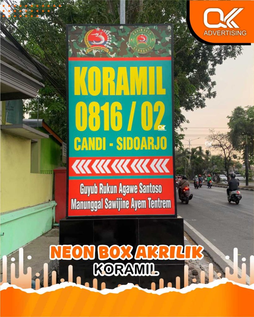 KORAMIL-NEON BOX AKRILIK