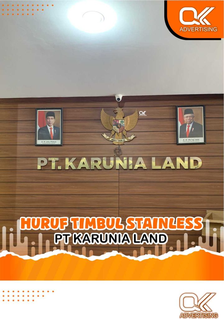 PT KARUNIA LAND-STAINLESS